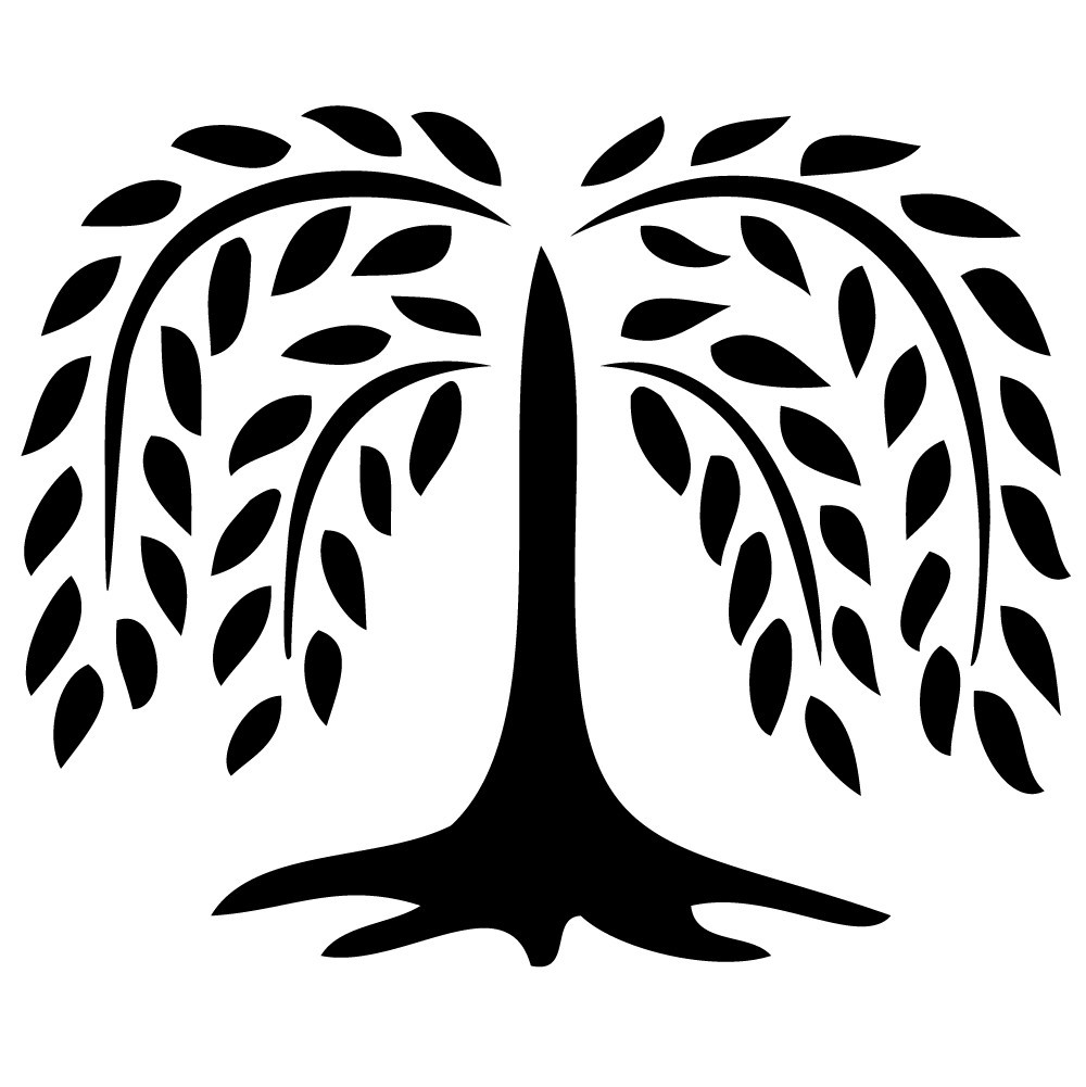 ... Willow Tree Silhouette Clipart ...-... Willow Tree Silhouette Clipart ...-16