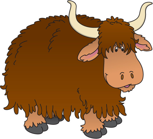 Yak Clipart-Yak Clipart-12