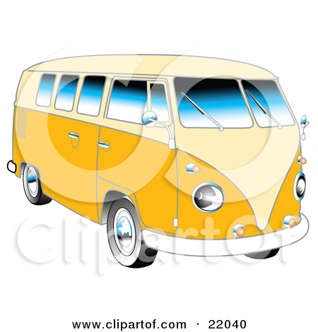 Yellow 1962 Vw Bus With Chrome Detail An-Yellow 1962 Vw Bus With Chrome Detail And A Pale Yellow Roof And Accents by Andy Nortnik-17