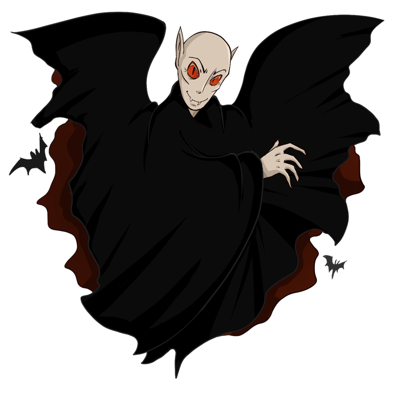 You Can Use This Evil Looking Count Drac-You can use this evil looking Count Dracula clip art on your Halloween projects, videos, game projects, websites and blogs, book illustrations, etc.-19