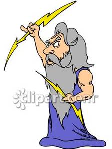 Zeus With Thunder Bolts .-Zeus With Thunder Bolts .-17