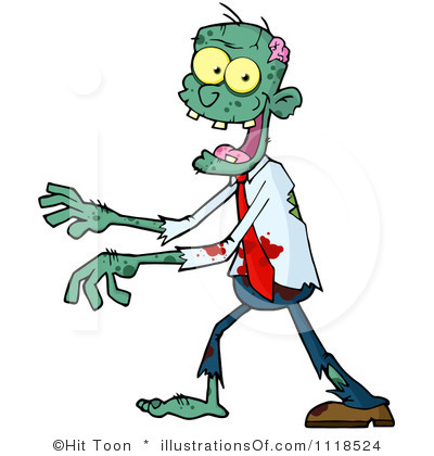 Zombie Clipart Illustration-Zombie Clipart Illustration-11